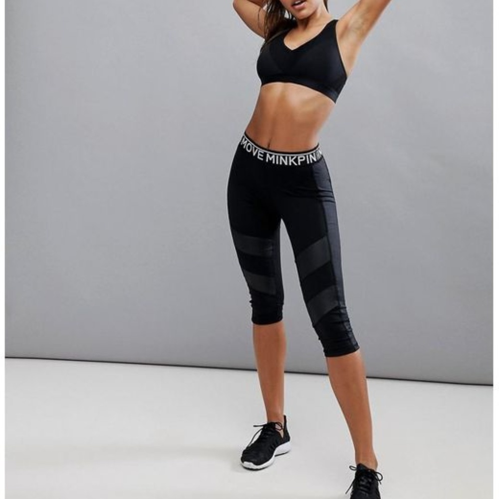 MINKPINK Move "Active Combat" Capri Leggings [NWT]